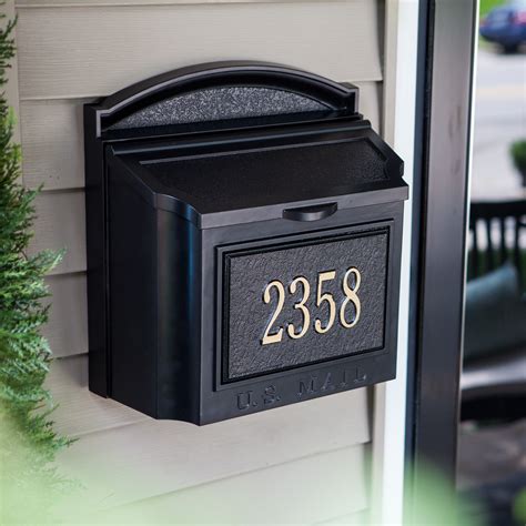 wall mounted mail boxes residential